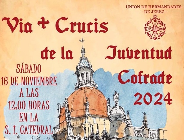 Vía Crucis de la Juventud Cofrade de Asidonia
