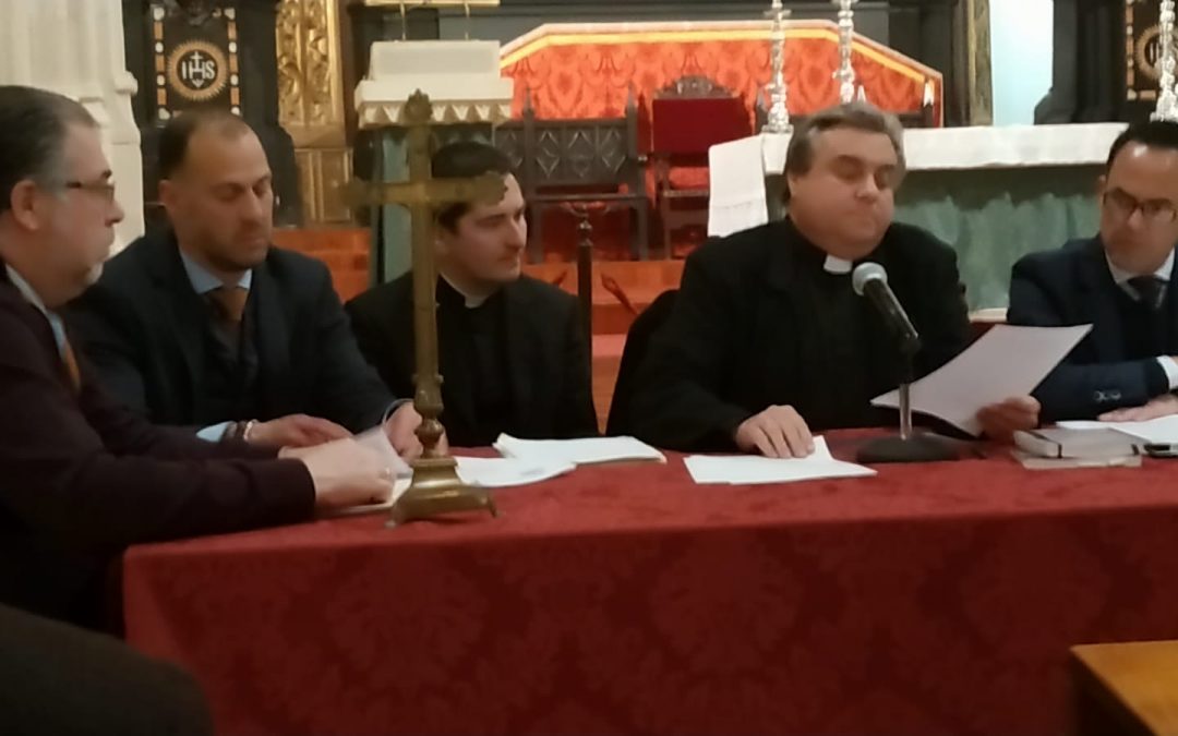 HORARIOS E ITINERARIOS SEMANA SANTA 2019