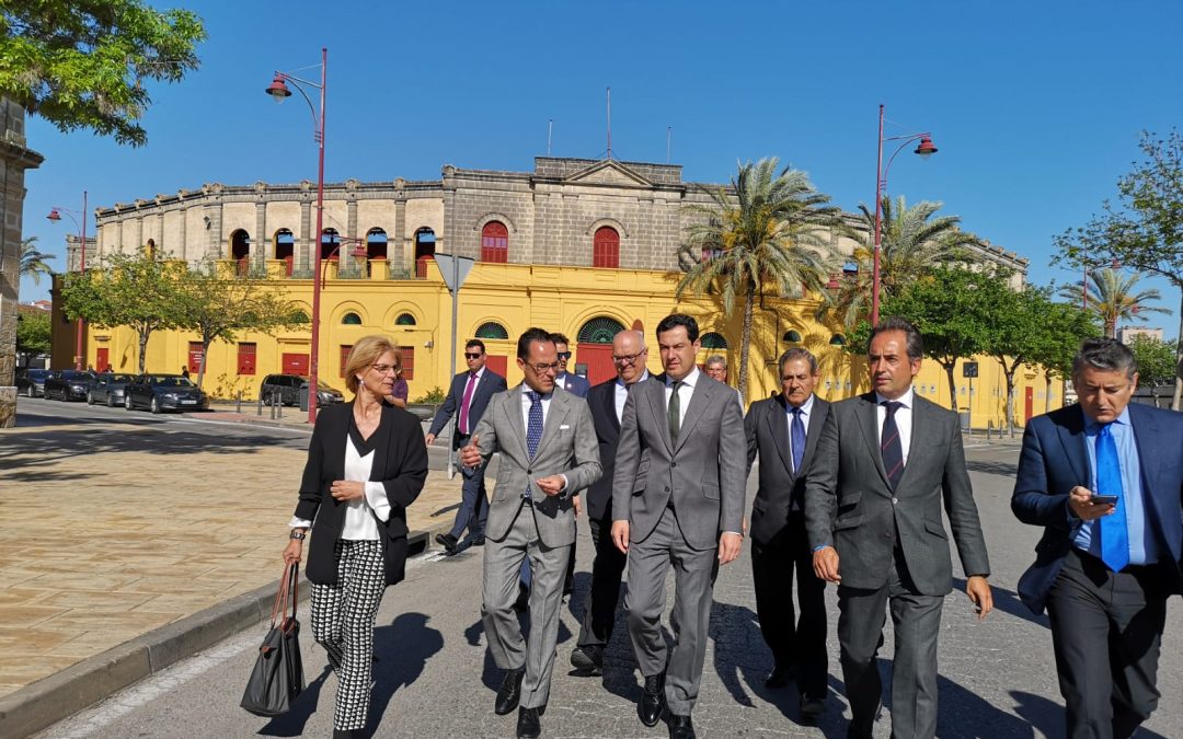 EL PRESIDENTE DE LA JUNTA DE ANDALUCÍA VISITA JEREZ