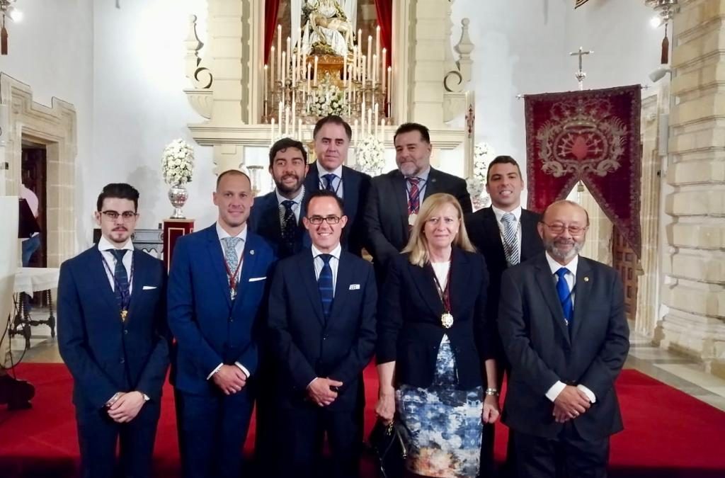 EL CONSEJO ASISTE A LA TOMA DE POSESIÓN DE LA HERMANDAD DE LAS ANGUSTIAS