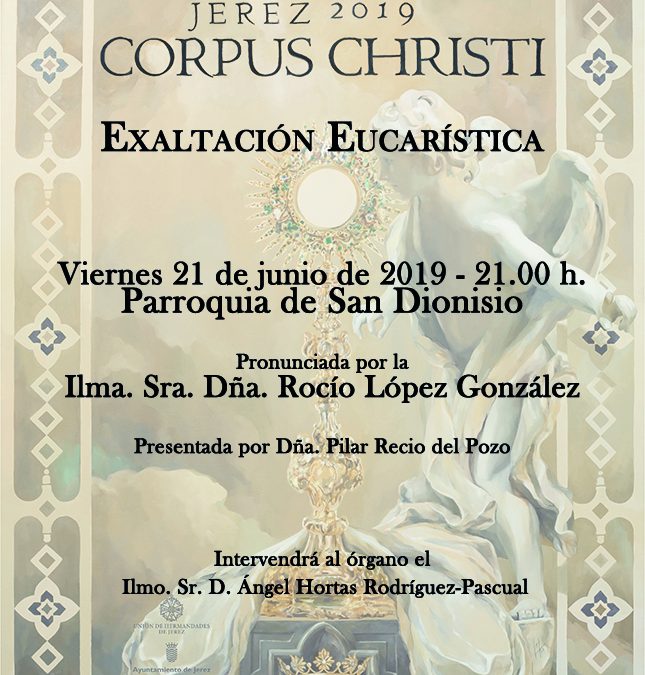 EL VIERNES EXALTACIÓN EUCARÍSTICA