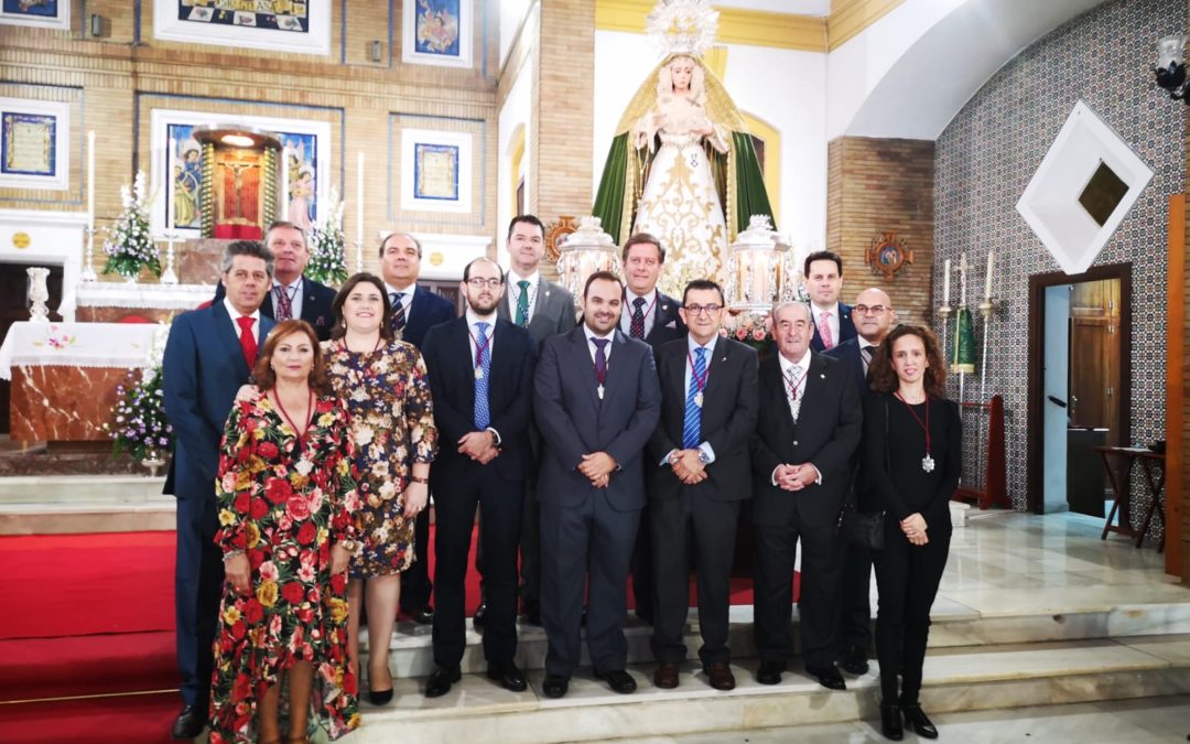 EL CONSEJO ASISTE AL ROSARIO DE LA AURORA DE LA CANDELARIA.