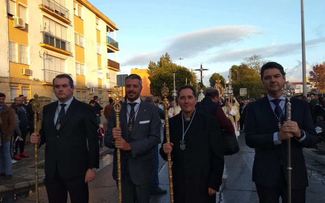 EL CONSEJO ASISTE AL TRASLADO DE MARÍA SANTÍSIMA DE LA CONCEPCIÓN CORONADA