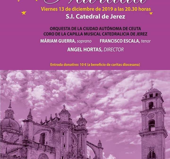 RECORDATORIO CONCIERTO DE NAVIDAD A BENEFICIO DE CÁRITAS