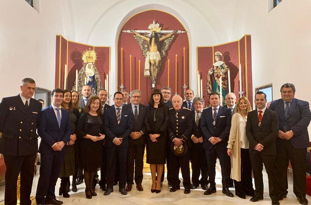 EL CONSEJO ASISTE A LA TOMA DE POSESIÓN DEL CRISTO DE LA EXPIRACIÓN
