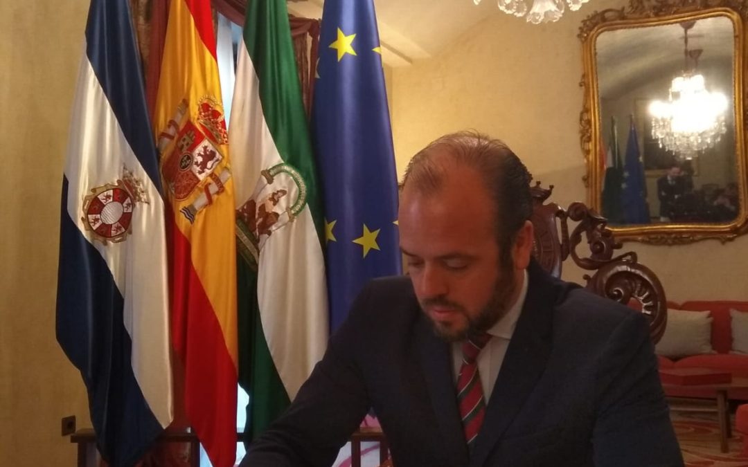 RECEPCIÓN AL PREGONERO EN EL AYUNTAMIENTO