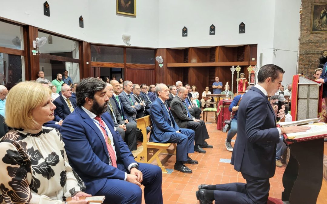 César Díaz tomó posesión en La Yedra