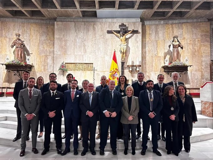 Toma de Posesión de la nueva junta de gobierno de la Sagrada Mortaja