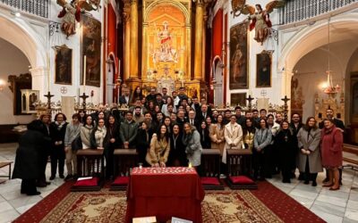 Los jóvenes cofrades de Jerez, en Córdoba
